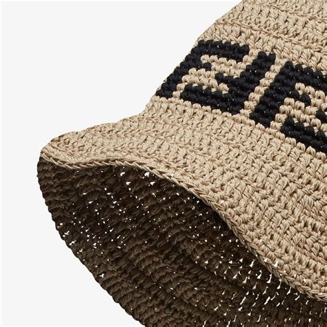 fendi beige cotton hat|fendi jumpsuit for men.